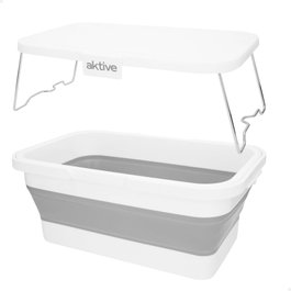 Aktive Cesta de Camping Plegable para Picnic 45x28x21cm