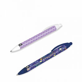 Busquets 26009093200 Blíster 2 Bolígrafos Mina Azul Color Azul-Morado