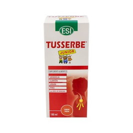 TREPATDIET-ESI Tusserbe Junior Jarabe Infantil con Miel y Extractos de Plantas Balsámicas Sabor Fresa 180Ml