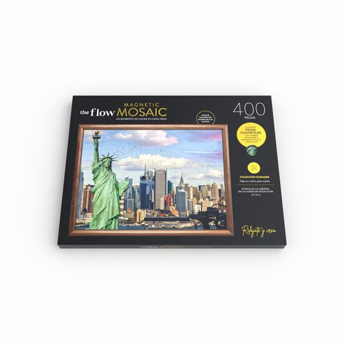 IMAGILAND Flow Mosaic New York 400 Piezas IMAGILAND Flow Mosaic New York 400 Piezas