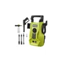 Ryobi RYO1691998329748 Hidrolimpiadora Alta Presión 1400W 110 Bares 390L Manguera 5m Lanza Vario Lanza Turbo Boquilla Detergente 0.35L