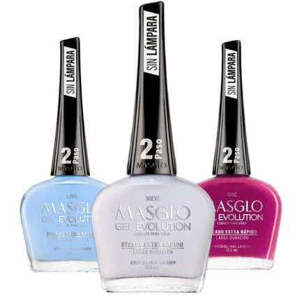 Masglo Gel Evolution Nieve Esmalte Efecto Gel