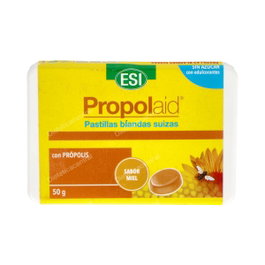 Trepatdiet-Esi Propolaid Caramelos Suaves Suizos de Própolis y Miel 50 gr - Alivia la Garganta