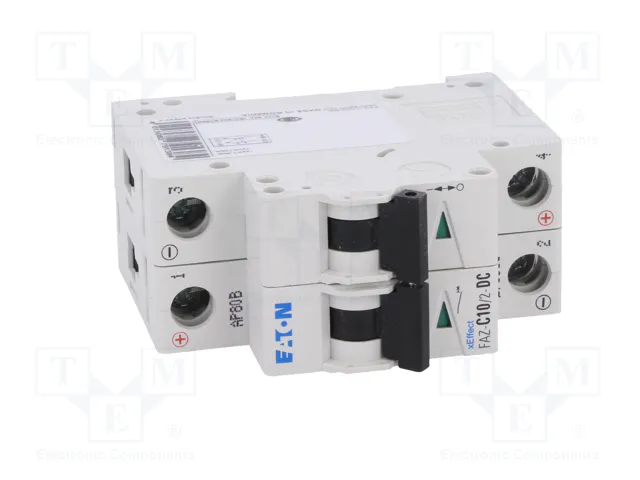 EATON ELECTRIC FAZ-C10/2-DC Interruptor magnetotérmico 2 polos 10A 250VDC