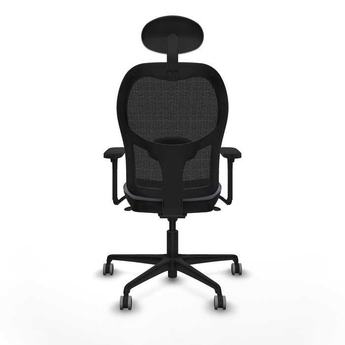PIQUERAS Y CRESPO Silla de oficina Jorquera Gris/Negro con mecanismo Sincro PIQUERAS Y CRESPO Silla de oficina Jorquera Gris/Negro con mecanismo Sincro