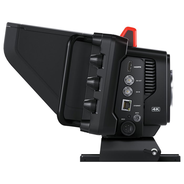 Blackmagic Design Studio Camera 4K Pro G2 Videocámara de hombro 7" LCD 3840x2160p 60p Micro Four Thirds 12G-SDI HDMI Ethernet