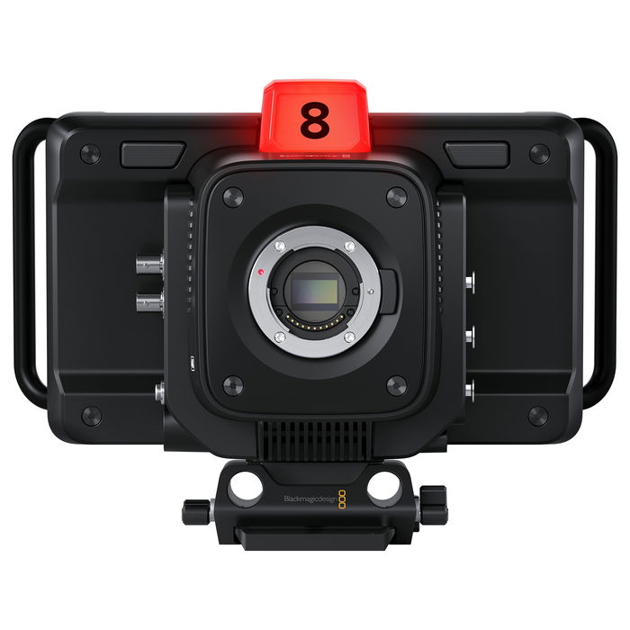 Blackmagic Design Studio Camera 4K Pro G2 Videocámara de hombro 7" LCD 3840x2160p 60p Micro Four Thirds 12G-SDI HDMI Ethernet