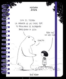 TANTANFAN Agenda anual semanal 2026 René Merino