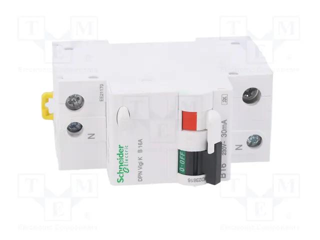 SCHNEIDER ELECTRIC RCBO DPN Vigi K 16A 30mA 1+N