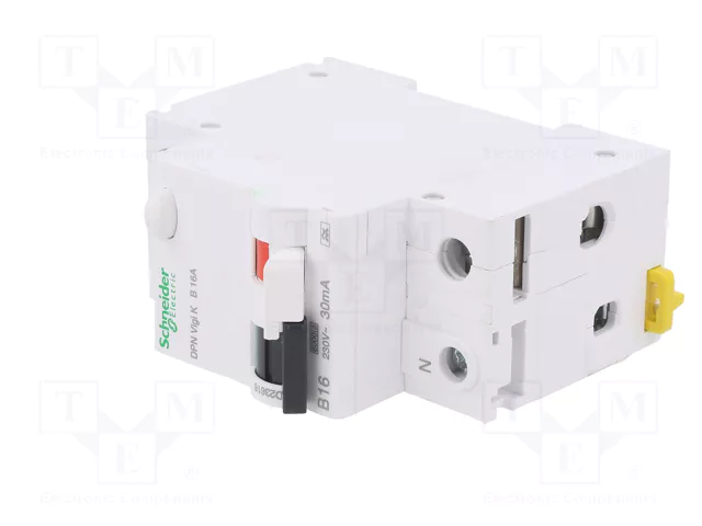 SCHNEIDER ELECTRIC RCBO DPN Vigi K 16A 30mA 1+N