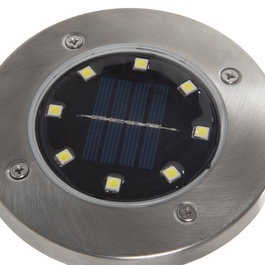 Solar Baliza LED Jardín 6000K IP65 Sensor Luz 40.000H PL-626030-CW