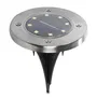 Luz LED Jardín Solar 6000K IP65 Sensor de Luz 40.000h PL-626030-CW