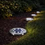 Luz LED Jardín Solar 6000K IP65 Sensor de Luz 40.000h PL-626030-CW