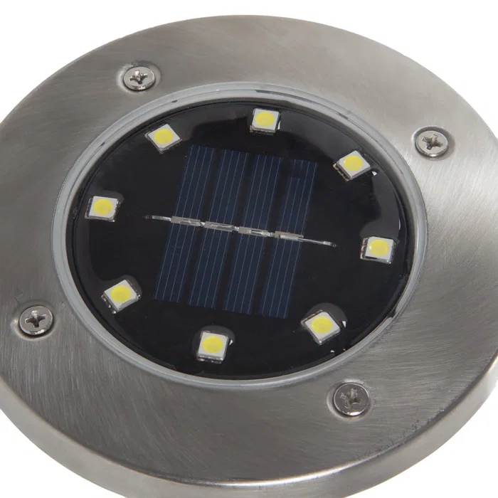 Luz LED Jardín Solar 6000K IP65 Sensor de Luz 40.000h PL-626030-CW