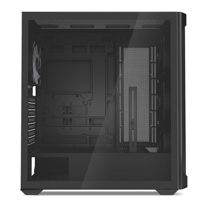 Sharkoon AK4W Caja PC ATX Gaming con Panel de Cristal Templado y RGB Negra