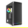 Sharkoon AK4W Caja PC ATX Gaming con Panel de Cristal Templado y RGB Negra