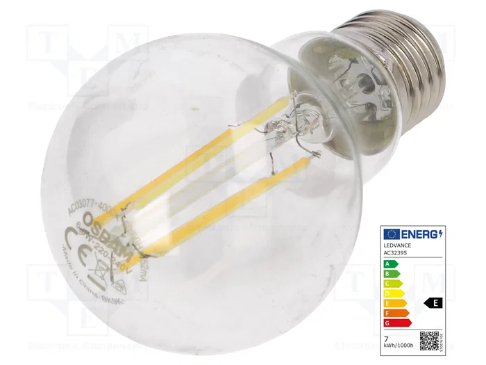 ams OSRAM Lámpara LED E27 Blanco Neutral 806lm 6,5W ams OSRAM Lámpara LED E27 Blanco Neutral 806lm 6,5W