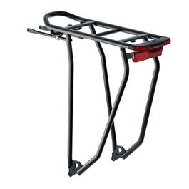 Racktime Portabulto trasero GLEAMIT 2.0 con luz LED y sistema SNAPIT 2.0 para bicis 26-29"