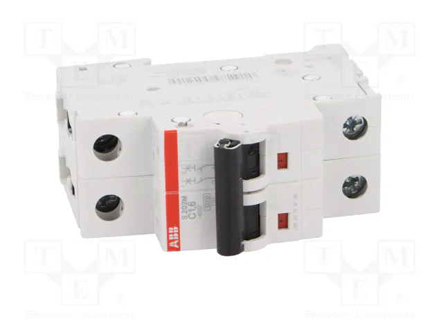 ABB S200M-C1.6 Interruptor Magnetotérmico 2 Polos 1,6A 10kA ABB S200M-C1.6 Interruptor Magnetotérmico 2 Polos 1,6A 10kA