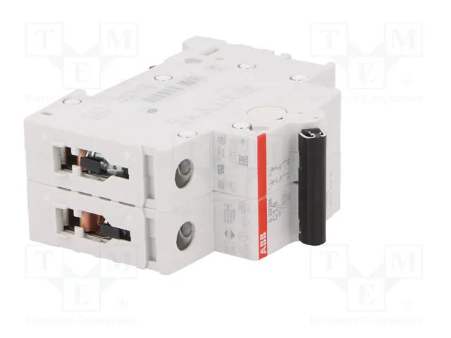 ABB S200M-C1.6 Interruptor Magnetotérmico 2 Polos 1,6A 10kA ABB S200M-C1.6 Interruptor Magnetotérmico 2 Polos 1,6A 10kA