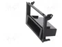 ACV Bastidor de montaje de radio para Saab 9-3 (YS3F Facelift) 2006-2014, 2 ISO, negro