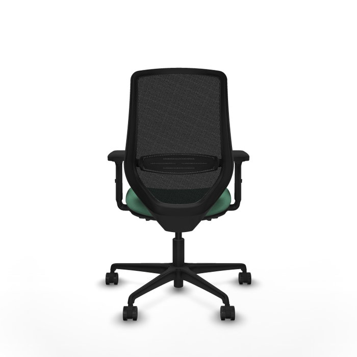 PIQUERAS Y CRESPO Silla de oficina Mardos Sincro/Traslack Verde esmeralda y Negro
