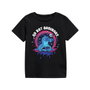 Camiseta de Manga Corta Infantil Stitch So Not Ordinary Negro 5-6 Años