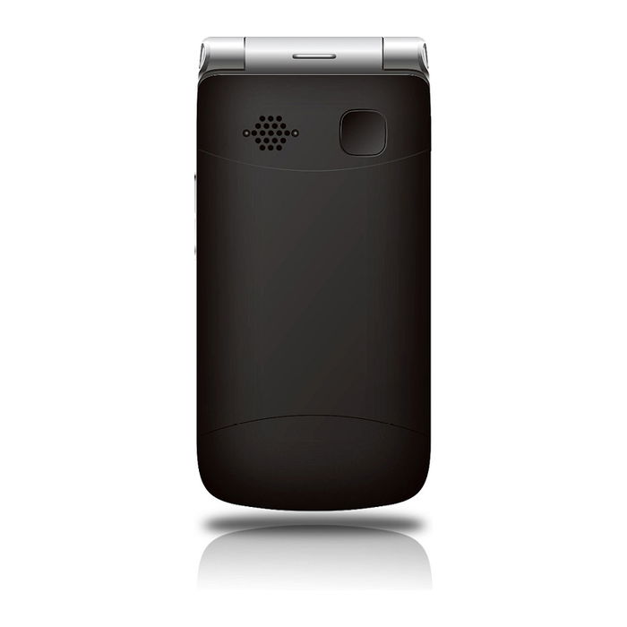 Beafon SL645plus Negro y Plata - Telefono Movil con Tapa, IP54 Resistente, Bateria 1550 mAh, Radio FM, Pantalla 2.8", Camara 3 MP, 2G, Dual SIM