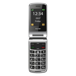 Beafon SL645plus Negro, Plata