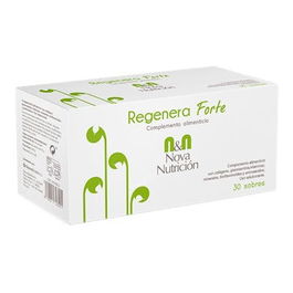 N&N NOVA NUTRICION Regenera Forte 30 Sobres - Suplemento para Huesos y Articulaciones con Aminoácidos y Vitaminas