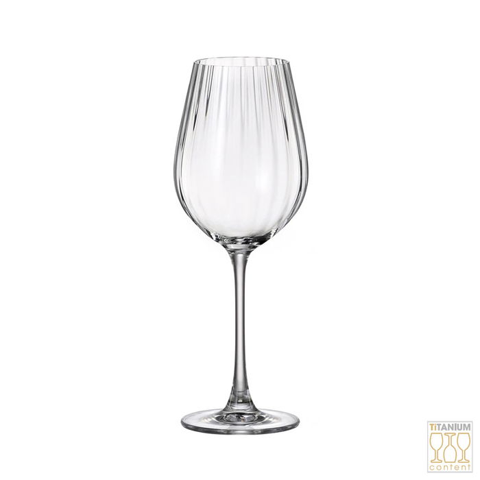 Crystalite Copa Vino 500 Ml Columba Optic Crystal Glass Titaniun 6 Unidades Crystalite Copa Vino 500 Ml Columba Optic Crystal Glass Titaniun 6 Unidades