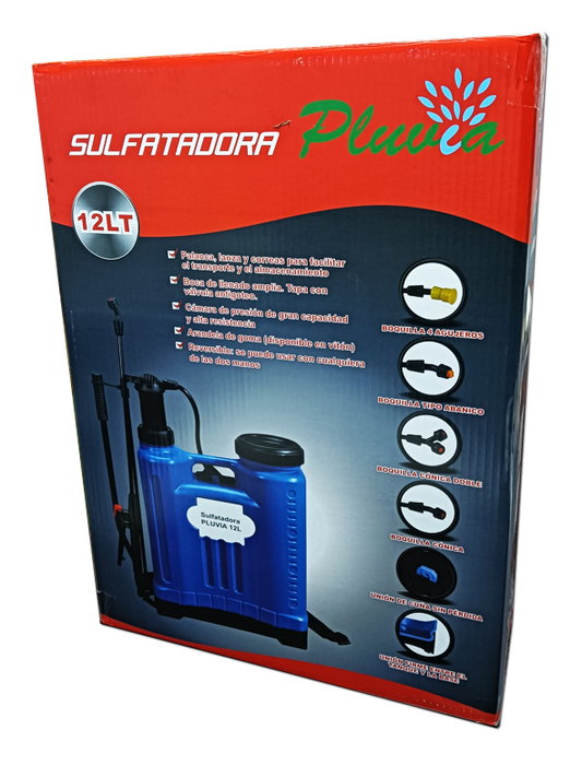 Pluvia SX-LK12C Pulverizador de Presión Retenida 12 LT Pluvia SX-LK12C Pulverizador de Presión Retenida 12 LT