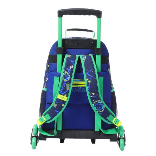 Totto Mochila Morral Infantil Kong Lab L con Ruedas Azul Marino MJ03KLB006-2410-8JDL
