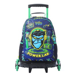 Totto Mochila Morral Infantil Kong Lab L con Ruedas Azul Marino MJ03KLB006-2410-8JDL