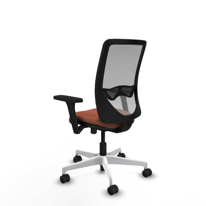 PIQUERAS Y CRESPO Silla de oficina Zulema con mecanismo Sincro/Traslack, Marrón y Gris PIQUERAS Y CRESPO Silla de oficina Zulema con mecanismo Sincro/Traslack, Marrón y Gris