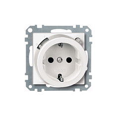 MERTEN 233819 FI-Schuko Sicherheitssteckdoseneinsatz mit erhöhtem Berührungsschutz