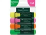 Faber Castell Textliner 1548 Colores Surtidos (4 Unidades)