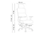 Q-connect Silla Ejecutiva Aurea Blanco