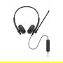Dell Auriculares WH125 Supraaurales con Micrófono Boom, Conector USB-C, Color Negro - Para Llamadas y Música, Compatibles con Windows y macOS