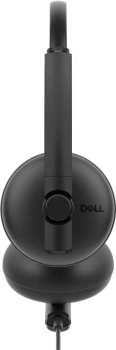 DELL WH125 Auriculares de Diadema Alámbricos con Micrófono Boom para Oficina, USB-A, Supraaurales, Frecuencia 20-20000 Hz, Negro