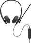DELL WH125 Auriculares de Diadema Alámbricos con Micrófono Boom para Oficina, USB-A, Supraaurales, Frecuencia 20-20000 Hz, Negro