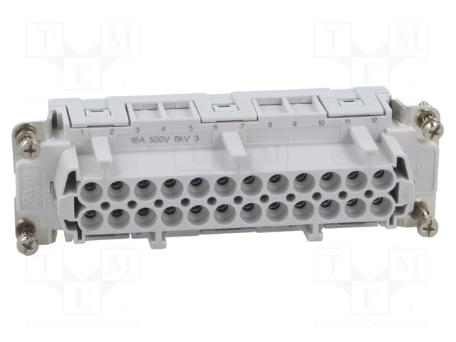 ILME JSEF24 Conector HDC Hembra de 24 Pines