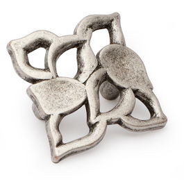 Giusti Pomo Zamak 55x55 32Mm Elegir Acabado Plata Vieja