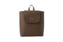 Lucky Bees Veronica - Dark Mink Mochila de Visón Oscuro de Cuero de Polivinilo para Mujer