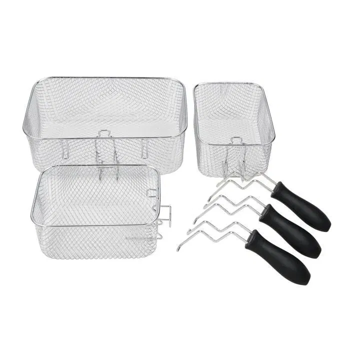 Continental Edison Freidora CEFR5IN3P 5 L 3 cestas