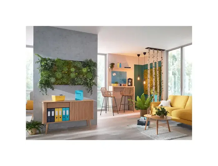 LEITZ Pizarra Cristal Magnética Cosy Amarillo 80x60 cm