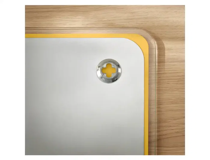 LEITZ Pizarra Cristal Magnética Cosy Amarillo 80x60 cm