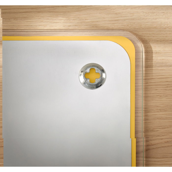 LEITZ Pizarra Cristal Magnética Cosy Amarillo 80x60 cm