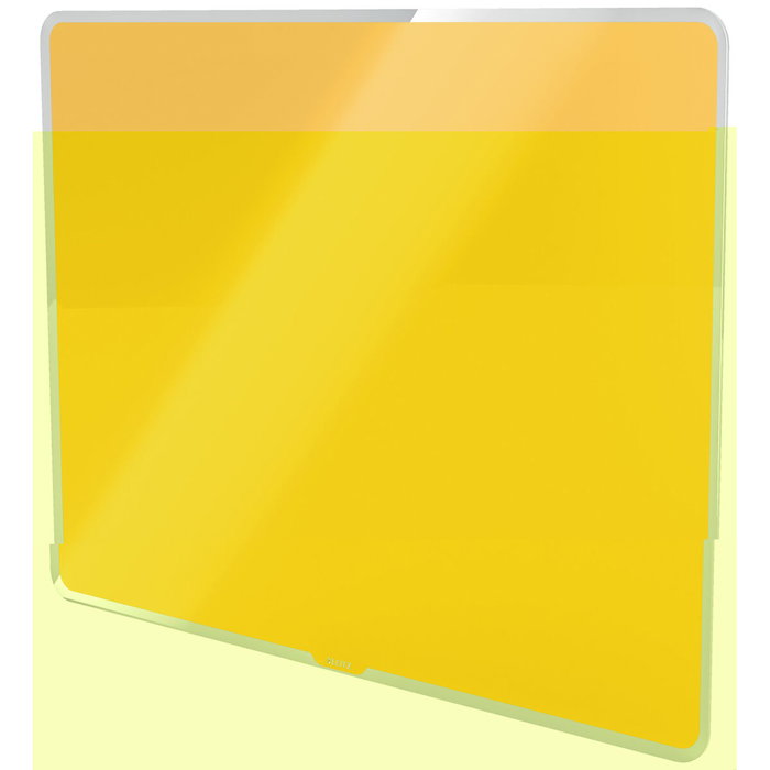 LEITZ Pizarra Cristal Magnética Cosy Amarillo 80x60 cm