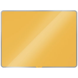LEITZ Pizarra Cristal Magnética Cosy Amarillo 80x60 cm